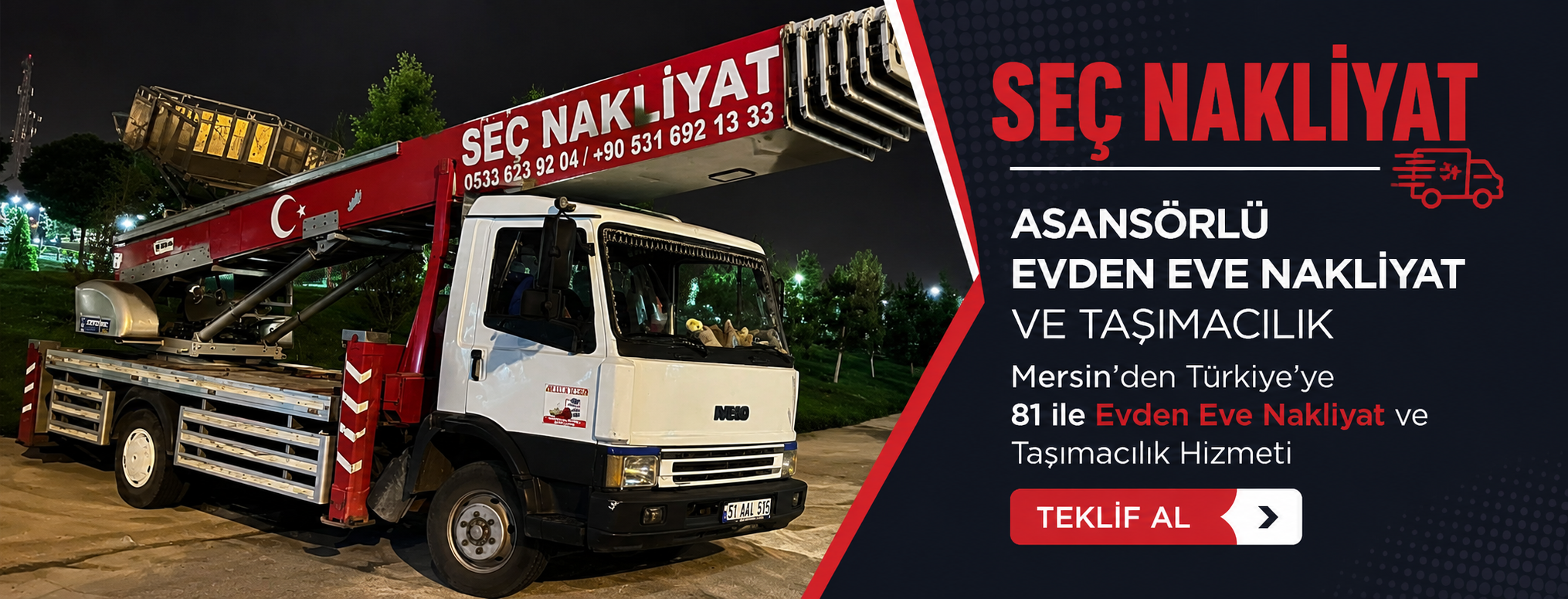 SEÇ Mersin Evden Eve Nakliyat ve Taşımacılık
