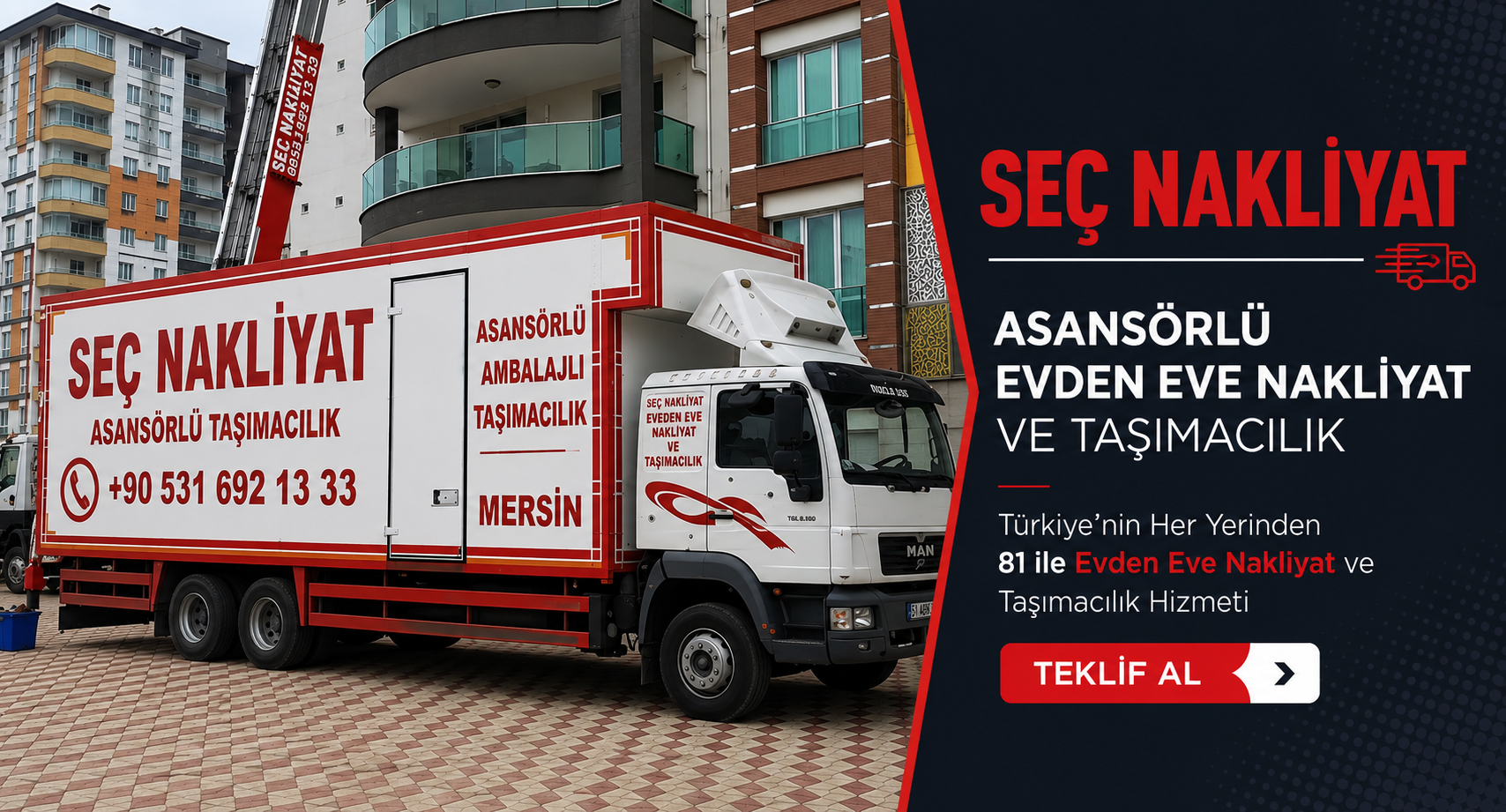 SEÇ Mersin Evden Eve Nakliyat ve Taşımacılık